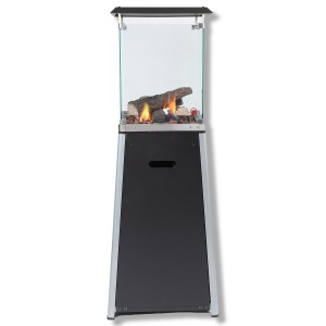 OUTDOOR GAS FIREPLACE...