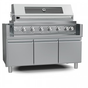 INOX BBQ CABINET AND GRILL...