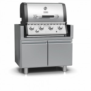 INOX BBQ CABINET AND GRILL...